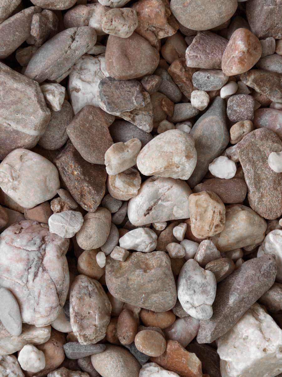 Wabi Kusa Kiezels Wit 1-3cm 1kg