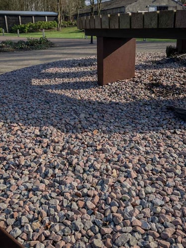 Baltic blend grind 16 - 25mm aangelegd