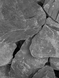 Canadian Slate Breuksteen zwart 60 - 180mm (6 - 18cm)