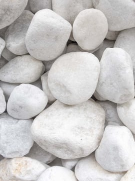 Carrara keien 40 - 80mm (4 - 8cm)