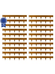 Multi-Edge METAL Afboording Corten staal 100x17,5cm, set 20 stuks