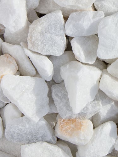 Crystal white split 25 - 40mm (nat)
