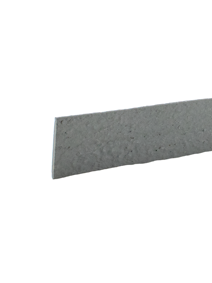 Tuinafboording Ecolat Recht 2m x 14cm Grijs