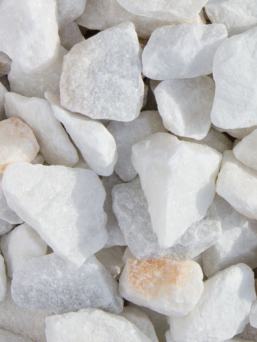 Crystal white split 25 - 40mm (nat)