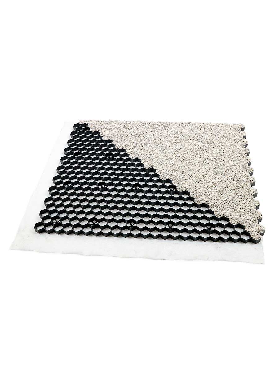 EuroGravel PLUS grindstabilisatie half gevuld