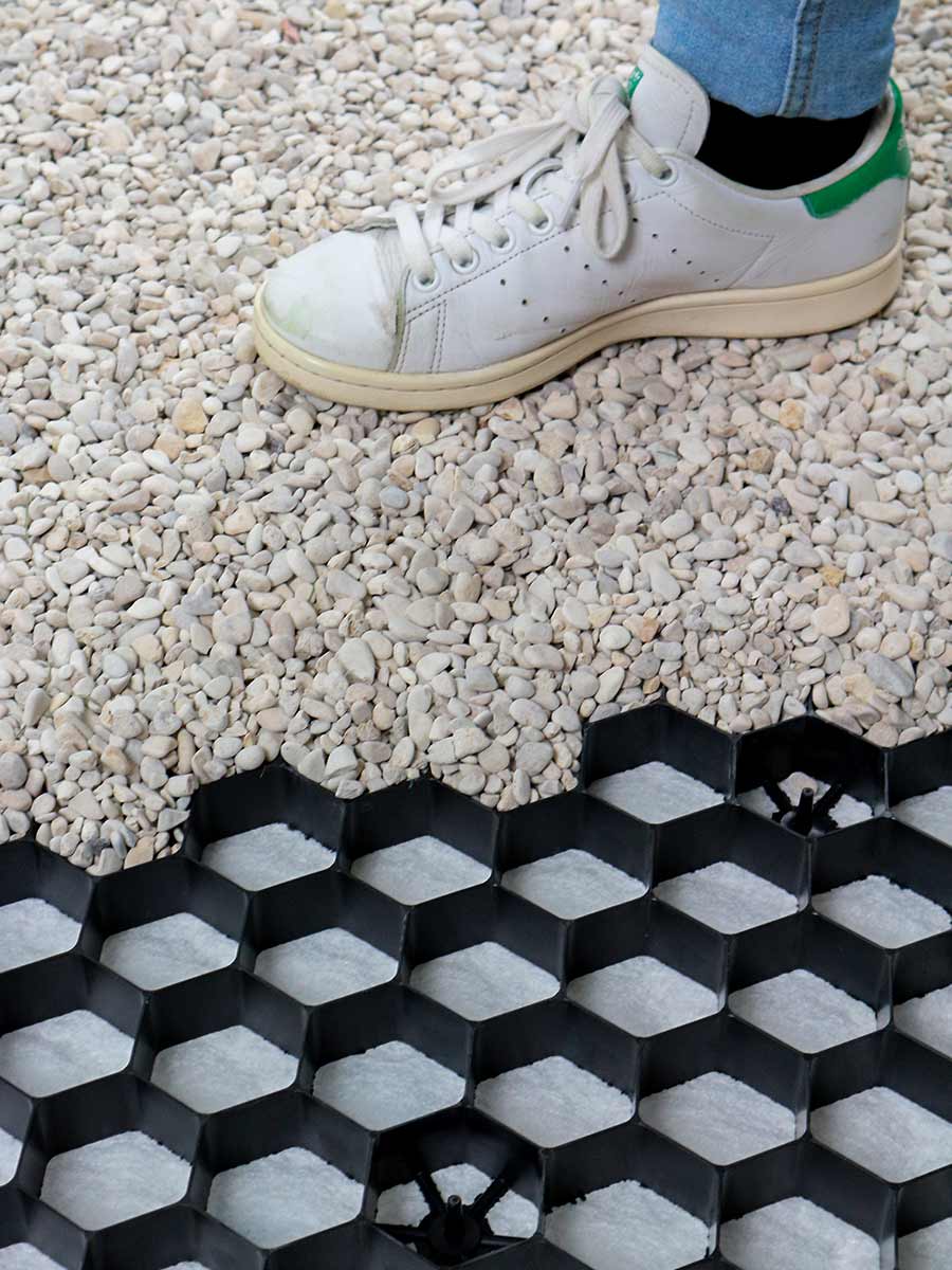 EuroGravel PLUS grindstabilisatie goed beloopbaar