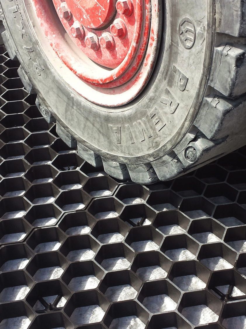 EuroGravel PRO grindstabilisatie zwart is zeer drukvast