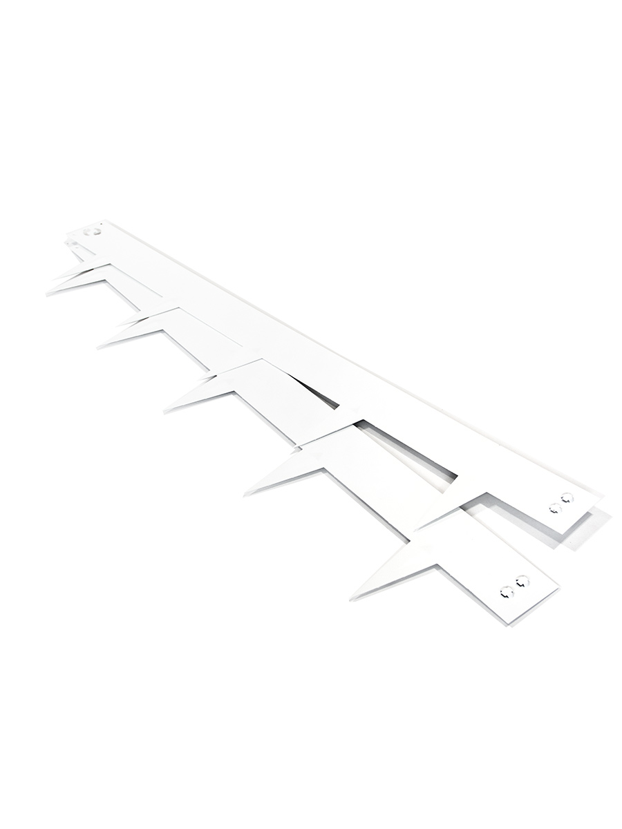Multi-Edge METAL Afboording wit