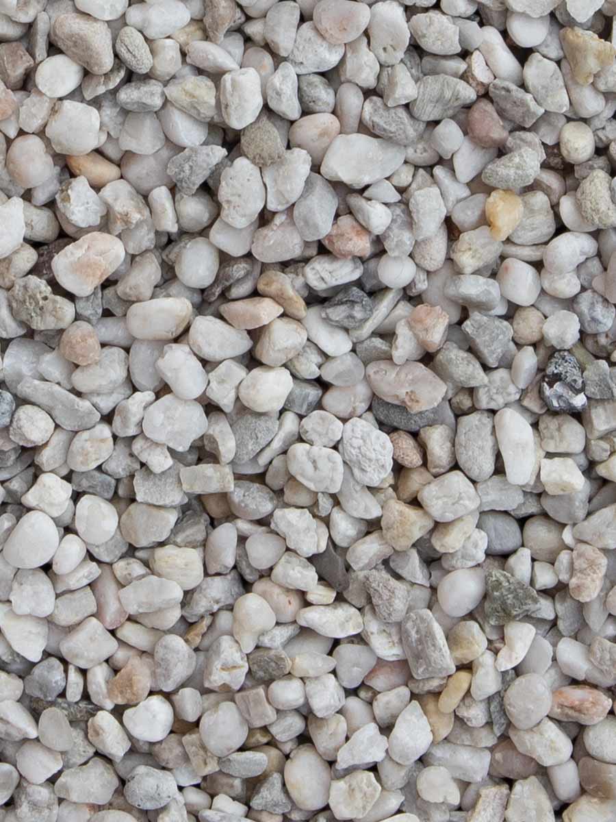 Witte kwarts 5 - 8mm