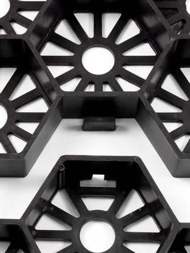 Kliksysteem Easygravel 3XL grindstabilisatie zwart