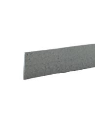 Tuinafboording Ecolat Recht 2m x 14cm Grijs