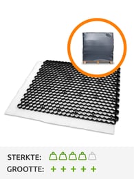 Volle pallet grindstabilisatie EuroGravel PLUS zwart (42,55m2)
