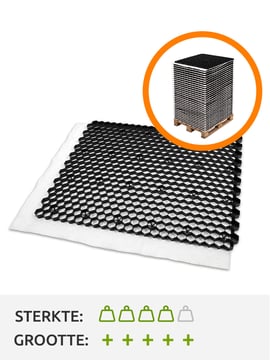 Volle pallet grindstabilisatie EuroGravel PLUS zwart (42,55m2)
