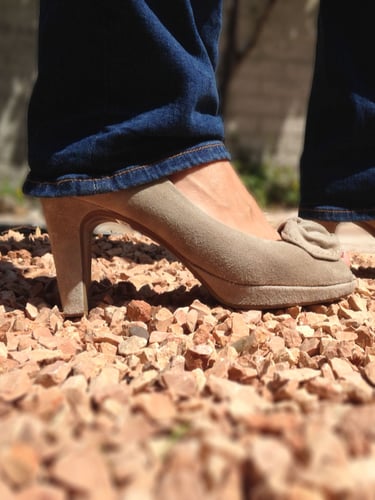 EuroGravel PRO grindstabilisatie is prettig beloopbaar, zelfs met hakken