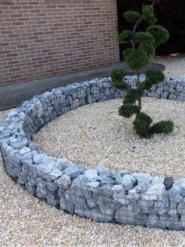 Icy blue breuksteen 60 - 120 siertuin