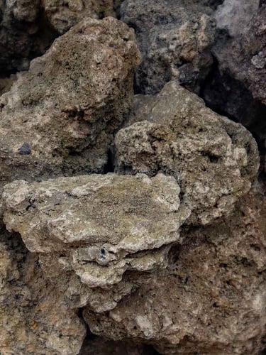 Lava brokken 56 - 120cm (5,6 - 12cm)