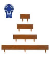 Multi-Edge ADVANCE Afboording Corten staal, per stuk