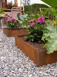 Multi-Edge ADVANCE Corten staal Borderbak