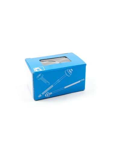 RVS schroeven voor afboording doos 100 stuks, verpakking