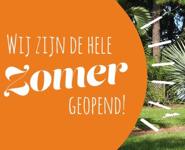 Bouwvak? Zomervakantie? Wij zijn gewoon geopend!
