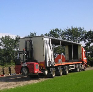 Levering met kooiaap Levering met kooiaap